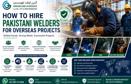 Pakistani welders being recruited for overseas construction projects